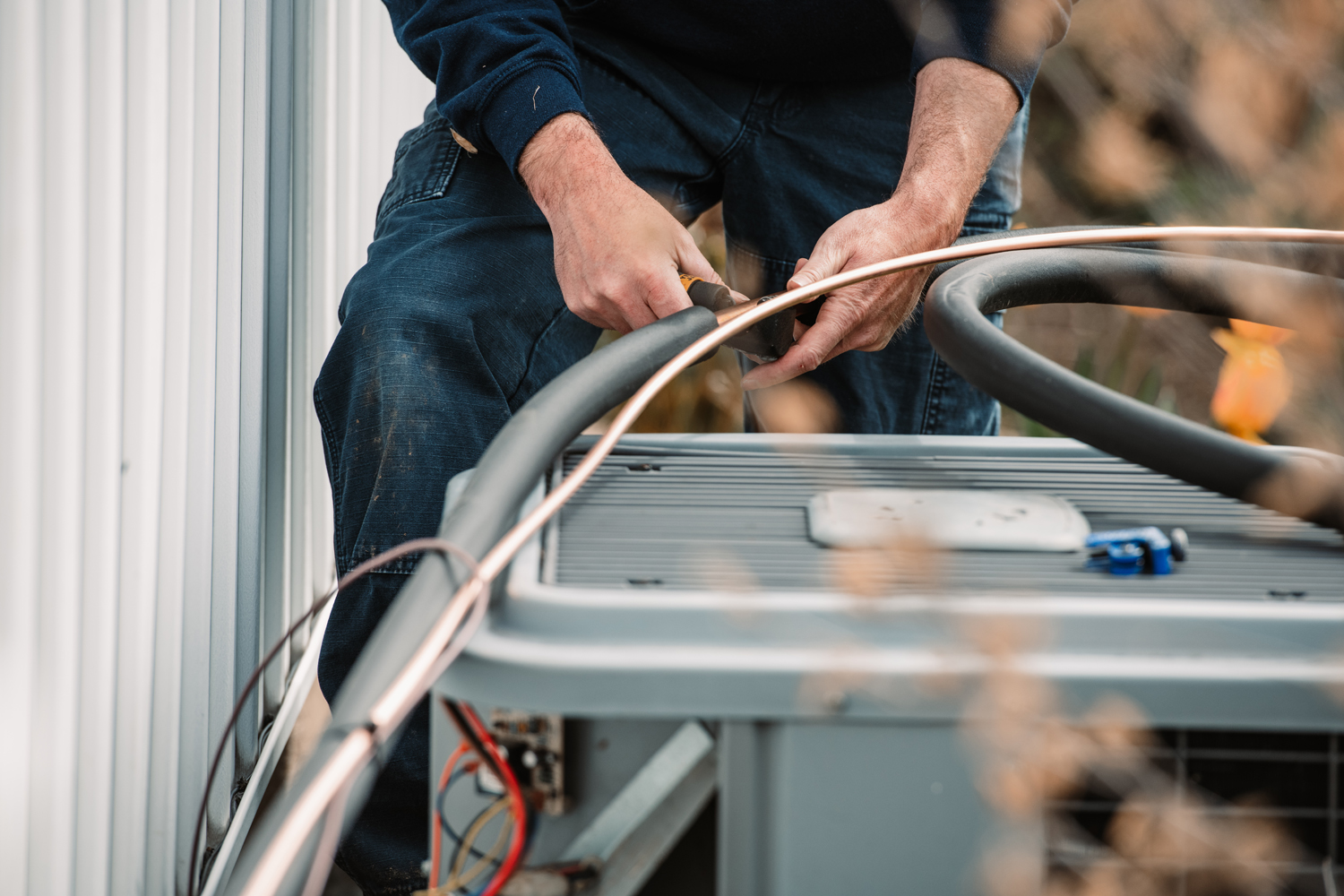 Denaeyer Mechanical residential air-conditioning work.
