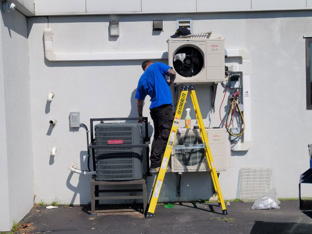 Heat-pump equipment.